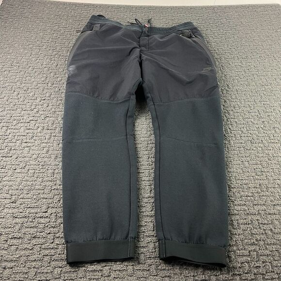 Nike Jogger Pants Mens XL Black Stretch‎ Tapered Casual Athleisure - Picture 1 of 11